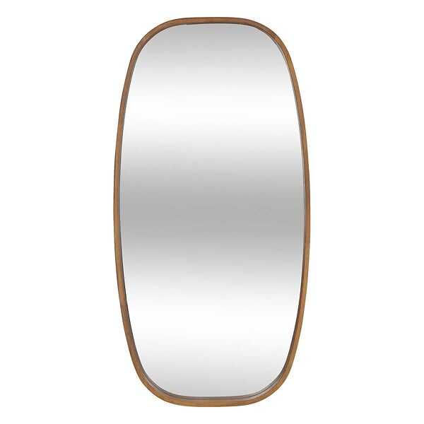 ATMOSPHERA - Miroir ovale Jasna bois 113x57cm - large