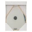 ATMOSPHERA - Miroir mural en métal en forme de Goutte 28 x 39 cm - vignette