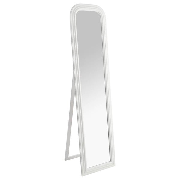 ATMOSPHERA - Miroir sur pied "Adèle" blanc H160cm - large