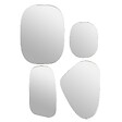 ATMOSPHERA - Miroir mural Roman argent 40x30cm - vignette