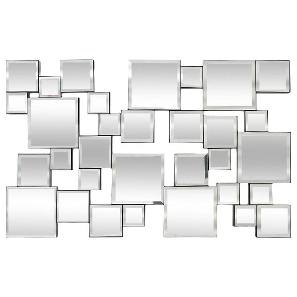 ATMOSPHERA - Décoration murale Jandira gris 60x38cm - large