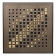 ATMOSPHERA - Toile Douwy 78x78cm vert foncé - vignette