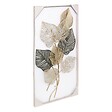 ATMOSPHERA - Déco murale Nadia métal doré noir 100x53cm - vignette