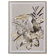 ATMOSPHERA - Toile imprimée encadrée Rafi vert 50x70cm - vignette