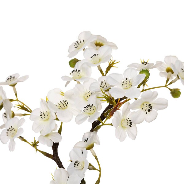 ATMOSPHERA - Plante artificielle Cerisier en pot H 26 cm - large