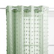 ATMOSPHERA - Voilage Lily 240x140cm vert céladon - vignette