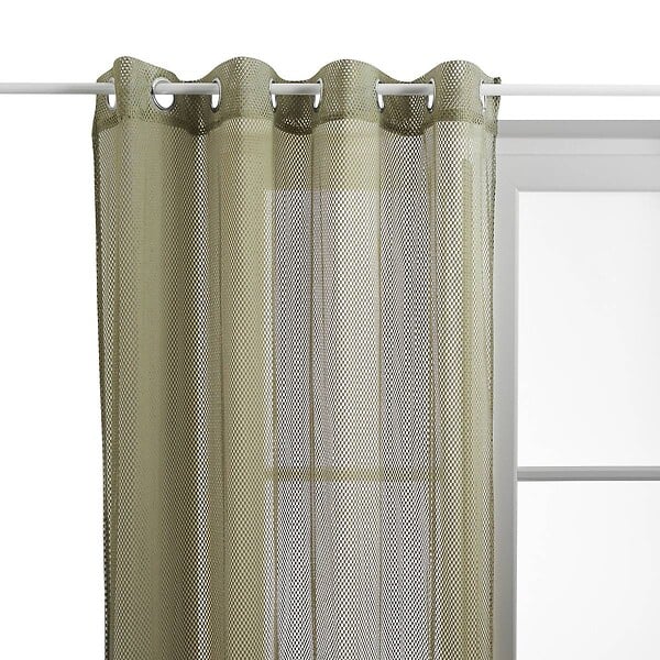 ATMOSPHERA - Voilage Zina 140x240cm vert kaki - large