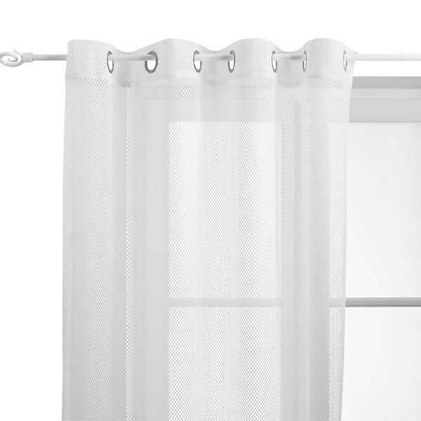 ATMOSPHERA - Voilage Zina 140x240cm blanc - large