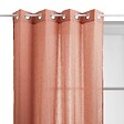 ATMOSPHERA - Voilage Paxta 135x240cm terracotta - vignette