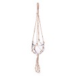ATMOSPHERA - Pot à suspendre en Verre et Jute D 10.5 cm - vignette