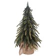 FEERIC LIGHTS & CHRISTMAS - Sapin de table artificiel avec base en Jute H 27 cm - vignette