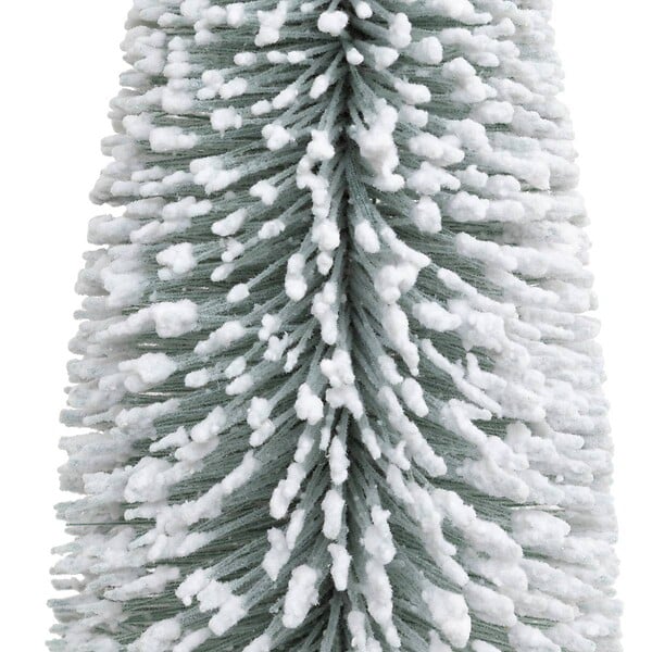 FEERIC LIGHTS & CHRISTMAS - Décoration de Noël Sapin de table artificiel vert enneigé H 21 cm - large
