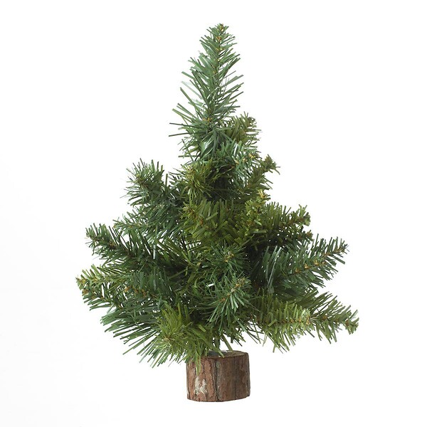 FEERIC LIGHTS & CHRISTMAS - Décoration de Noël Sapin de table artificiel  Vert H 25 cm - large