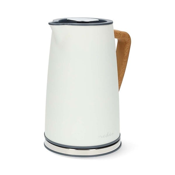 NEDIS - Bouilloire Sans Fil 1.7l 2200w Blanc - KAWK510EWT - large