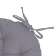 ATMOSPHERA - Galette de chaise ronde gris D38cm - vignette
