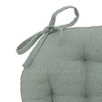 ATMOSPHERA - Galette de chaise "Anjali" en coton D38cm vert céladon - vignette