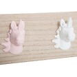 ATMOSPHERA - Patère Enfant Licorne 5 Crochets en Bois - vignette