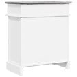 VIDAXL - vidaXL Armoire à  chaussures Gris 50 x 28 x 58 cm Bois de Paulownia - vignette