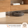 ID MARKET - Meuble TV XXL 180 cm MARIO 4 portes et 1 tiroir bois et blanc - vignette