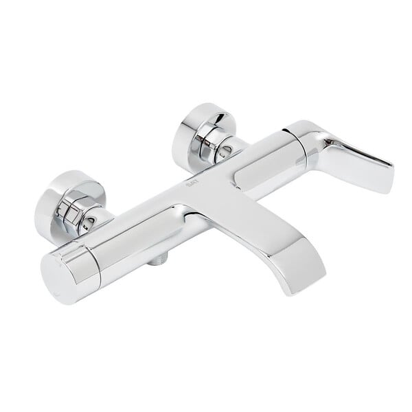 SWISS AQUA TECHNOLOGIES - Infinitio mitigeur de baignoire monocommande mural, sans ensemble de douche, chrome  SATBSINF222 avec une garantie de 5 ans - large