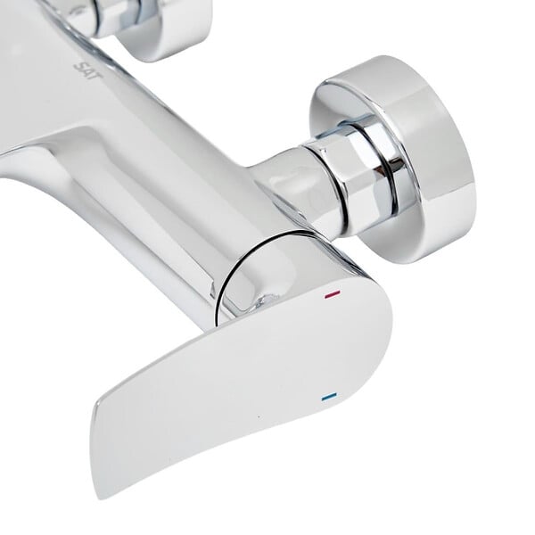 SWISS AQUA TECHNOLOGIES - Infinitio mitigeur de baignoire monocommande mural, sans ensemble de douche, chrome  SATBSINF222 avec une garantie de 5 ans - large