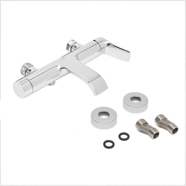 SWISS AQUA TECHNOLOGIES - Infinitio mitigeur de baignoire monocommande mural, sans ensemble de douche, chrome  SATBSINF222 avec une garantie de 5 ans - large
