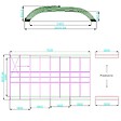 ALTANKA - Abri de piscine Horizon - 7.03x3.36 m - polycarbonate alvéolaire 8 mm - pour piscine BAS7307 - ECO307 - vignette