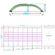 ALTANKA - Abri de piscine Horizon - 8.58x3.92 m - polycarbonate alvéolaire 8 mm - pour piscine BAS7309 - ECO309 - vignette
