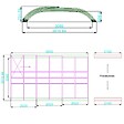 ALTANKA - Abri de piscine Horizon - 5.95x3.08 m - polycarbonate alvéolaire 8 mm - pour piscine BAS7305 - ECO305 - vignette