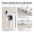 EMKE - EMKE Radiateur eau chaude en acier Tube Plat Radiateur Mural Blanc 180x53cm 1949W Double Couche - vignette