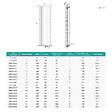 EMKE - EMKE Radiateur eau chaude en acier Tube Plat Radiateur Mural Blanc 180x53cm 1949W Double Couche - vignette