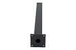CASANOOV - Casanoov Lot de 2 poteaux en fer CARMO 10x10  cm H.125  cm noir - vignette