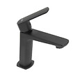 SWISS AQUA TECHNOLOGIES - Mitigeur lavabo Feel, sans tirette, noir mat, SATBSFEEL271C avec une garantie de 5 ans - vignette