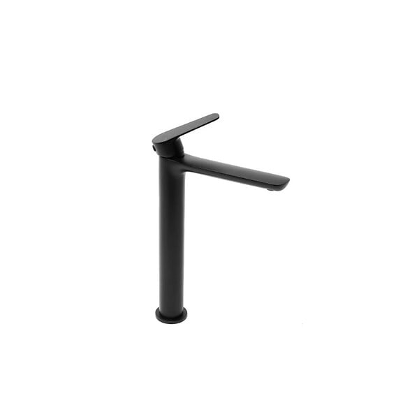 SWISS AQUA TECHNOLOGIES - Mood mitigeur lavabo XL avec levier sans tirette, G3/8, Noir mat SATBSMOOD285C avec une garantie de 5 ans - large