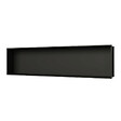 CERAMIA - Timeless Niche de Douche à encastrer, Acier Inoxydable 304, 119x26x10cm, Noir mat - vignette