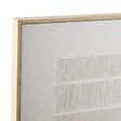 ATMOSPHERA - Toile 3D Morens 100x100cm blanc - vignette