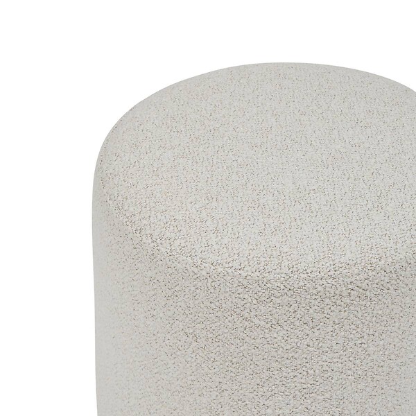 ATMOSPHERA - Pouf Nesky blanc - large