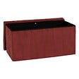 ATMOSPHERA - Pouf pliant Arum ambre 76x38cm - vignette