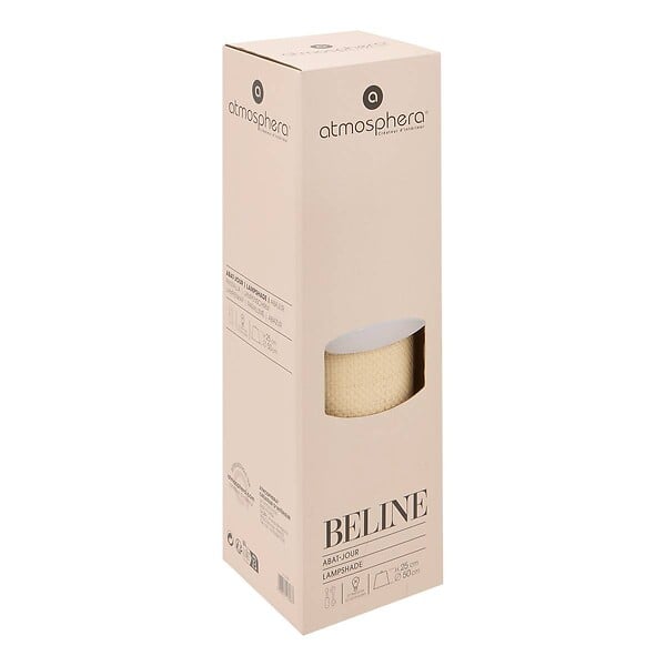 ATMOSPHERA - Abat-jour Beline D50cm beige - large