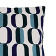 ATMOSPHERA - Coussin Hary bleu 45x45cm - vignette