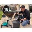 INTEC - Aspirateur de cendres 18L - 1000W Filtre HEPA - Cendres jusqu'à 50°C Nettoyage cheminée poêle barbecue INTEC - vignette