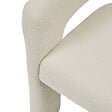 ATMOSPHERA - Fauteuil "Amos" blanc L63xp57xH75cm - vignette