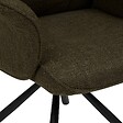 ATMOSPHERA - Fauteuil de bureau pivotant Sisco vert kaki - vignette