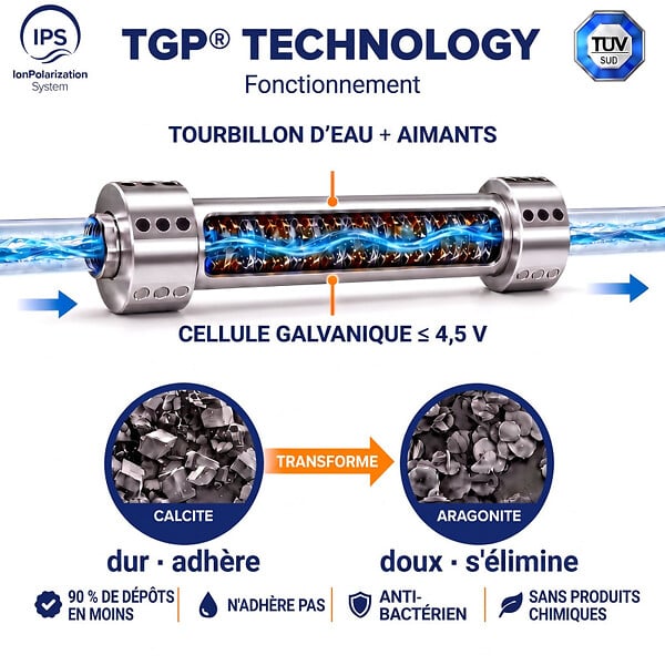 SWISS AQUA TECHNOLOGIES - Alternative adoucisseur d'eau KalyxX Active 1/2" (IPSKXFRAG12) - large
