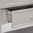 ATMOSPHERA - Console 2 tiroirs "Charme" bois blanchi L110cm - vignette