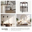 TECTAKE - Table d’appoint CANTERBURY 45,5x45,5x53cm noir - vignette