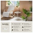 TECTAKE - Table d'appoint CAMBRIDGE 40x40x44cm blanc - vignette