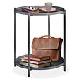 TECTAKE - Table d’appoint OXFORD gris foncé - vignette