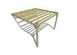 MA PERGOLA BOIS - Pergola bois - 4m x 4m - adossée - sens largeur - livraison comprise - vignette