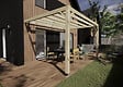 MA PERGOLA BOIS - Pergola bois - 4m x 3m - adossée - sens largeur - livraison comprise - vignette